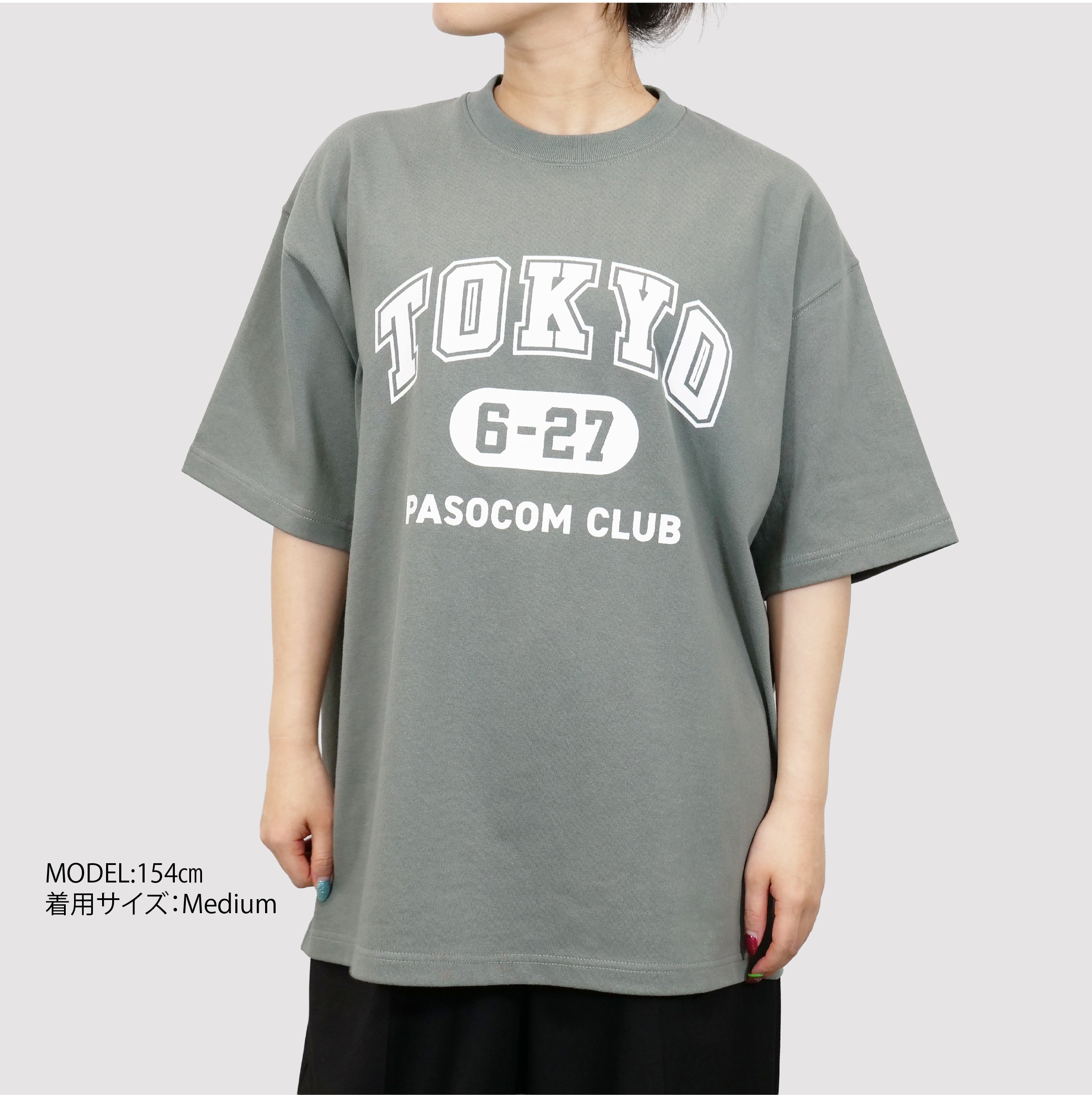 林瑠奈監修！カレッジTシャツ（ビッグシルエットver.） ネイビー