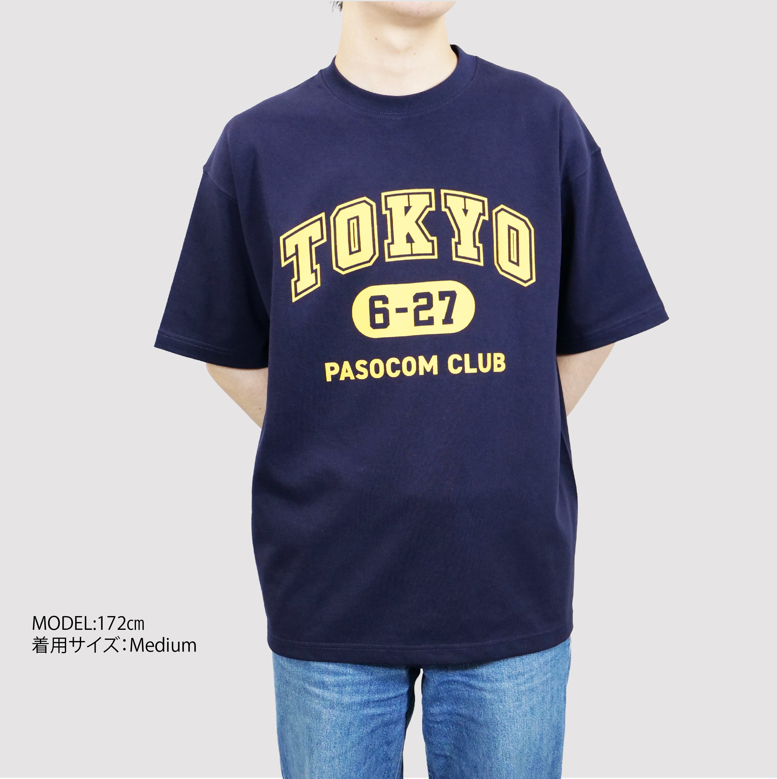 林瑠奈監修！カレッジTシャツ（ビッグシルエットver.） ネイビー